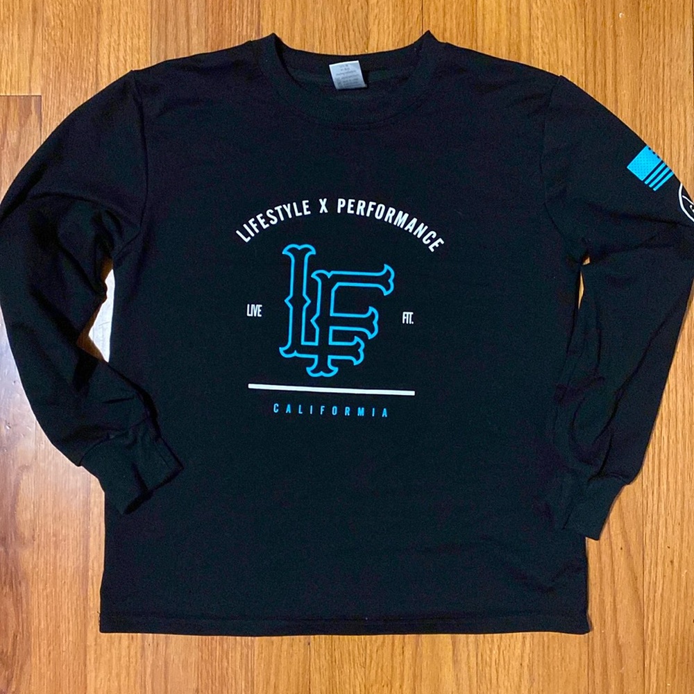 Simple Fitness Men's Long Sleeve T-Shirt Round Neck